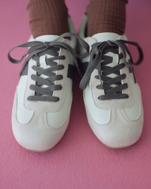 Samansa Mos2 blue「クラシックスニーカー」|ビジネス・ドレスシューズ|