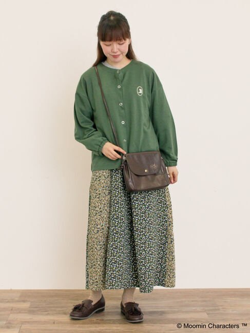 Samansa Mos2「【MOOMIN&times;Samansa Mos2】型押しポシェット」|その他|