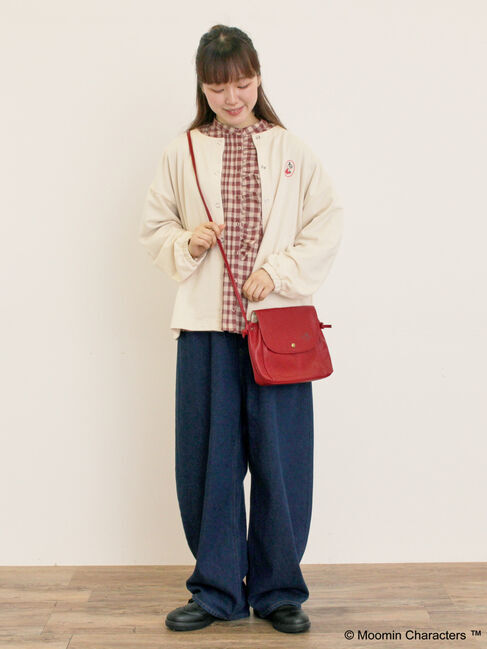 Samansa Mos2「【MOOMIN&times;Samansa Mos2】型押しポシェット」|その他|