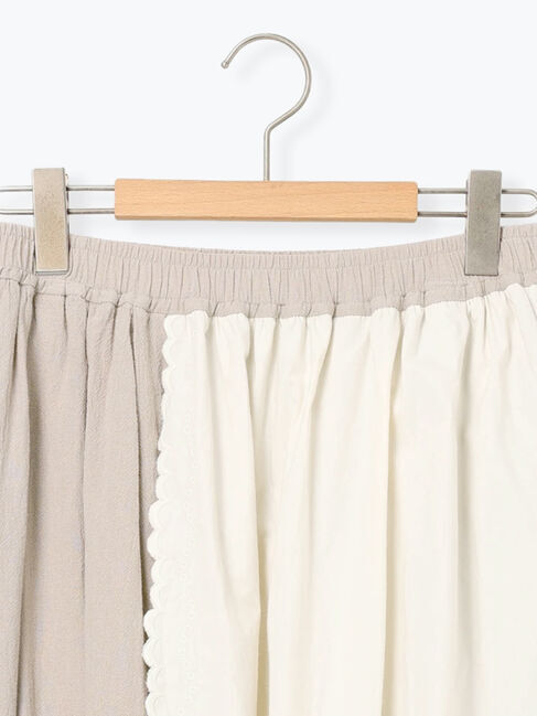 Samansa Mos2「刺繍クロス付きスカート」|スカート|