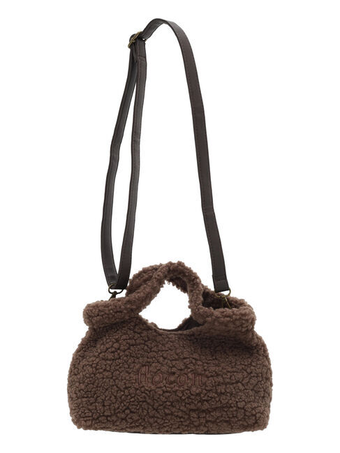 Samansa Mos2「【2WAY】ロゴ刺繍ボアショルダーバッグ」|その他|