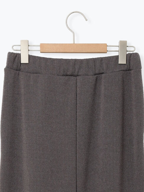 Samansa Mos2 blue「カットリブナロースカート」|スカート|