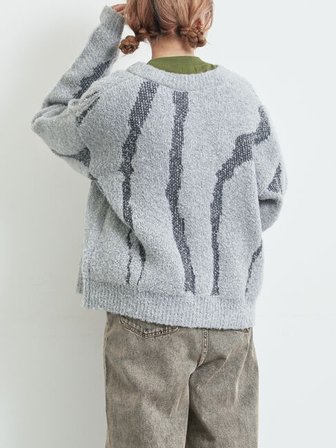 SM2「前後2wayジャカード柄ニット」|ニット・セーター|