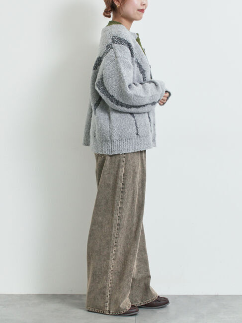 SM2「前後2wayジャカード柄ニット」|ニット・セーター|