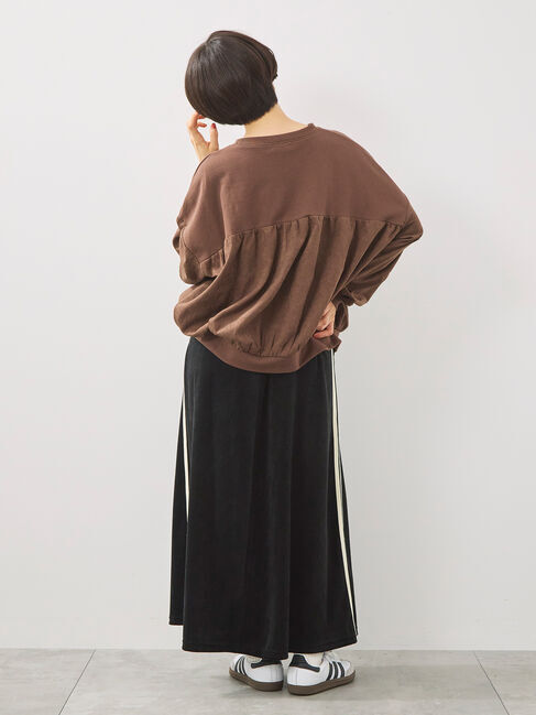 SM2「布帛切替裏毛プルオーバー」|Tシャツ・カットソー|