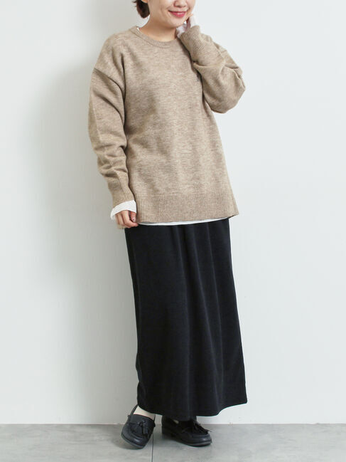 SM2「ロゴ刺繍ニットプルオーバー」|ニット・セーター|