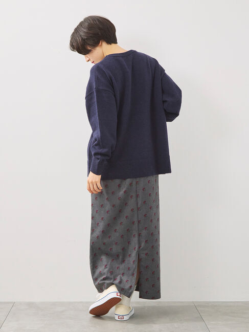 SM2「ロゴ刺繍ニットプルオーバー」|ニット・セーター|