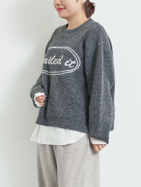 SM2「ロゴニットプルオーバー」|ニット・セーター|