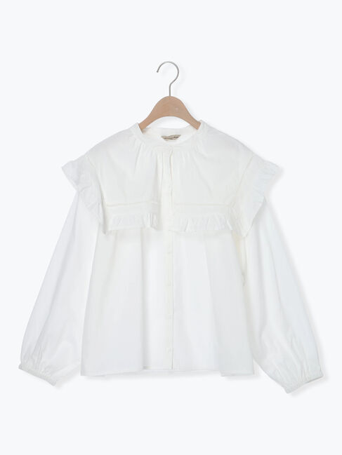 Samansa Mos2「ビッグカラーブラウス」|シャツ・ブラウス|