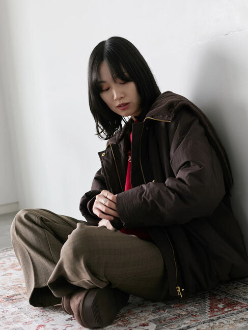 Samansa Mos2 blue「N-2Bジャケット」|その他|