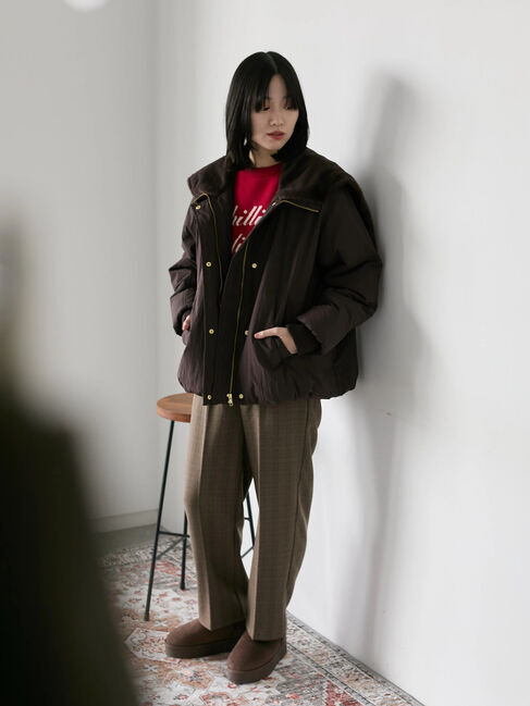 Samansa Mos2 blue「N-2Bジャケット」|その他|