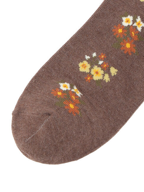 Samansa Mos2「フラワーラインタイツ」|ソックス|