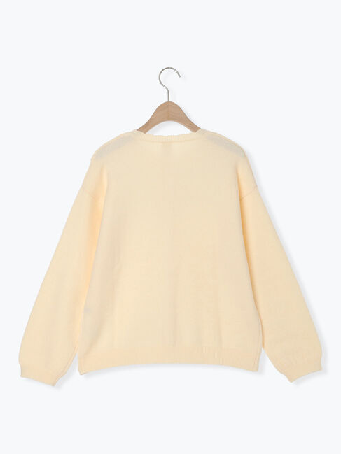 Samansa Mos2「【Disney】アナと雪の女王/レース切替カーディガン」|カーディガン|