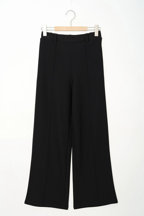 Samansa Mos2 blue「カットジョーゼット裏ボンディングパンツ」|その他|