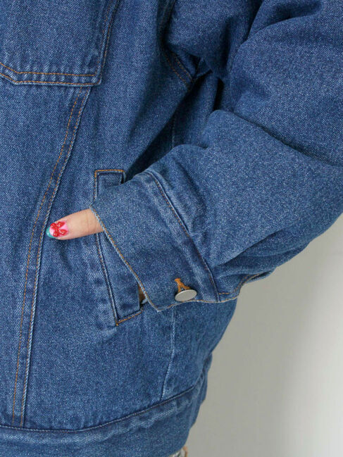 Samansa Mos2「デニムボアジャケット」|その他|