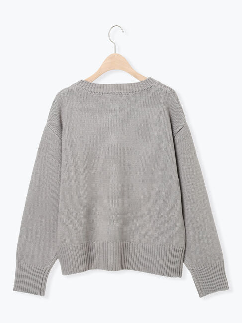 Samansa Mos2「◎刺繍カーディガン」|カーディガン|