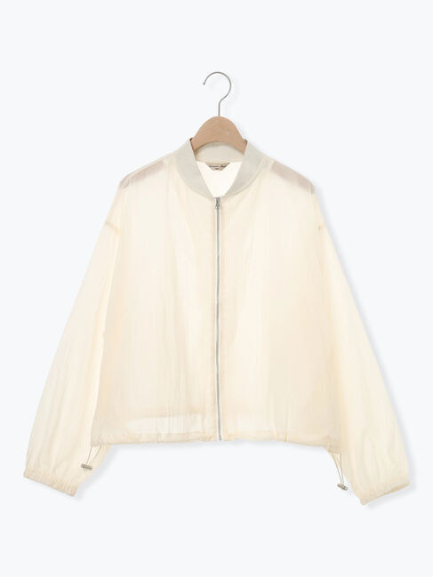 Samansa Mos2「シアーブルゾン」|ブルゾン・スタジャン|