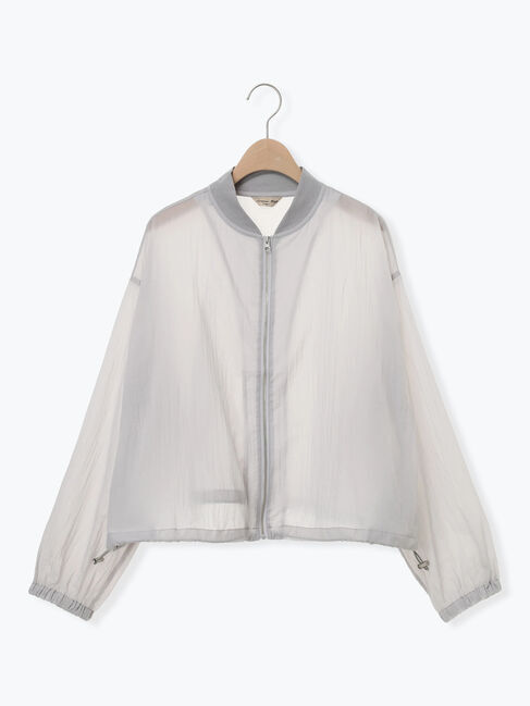 Samansa Mos2「シアーブルゾン」|ブルゾン・スタジャン|