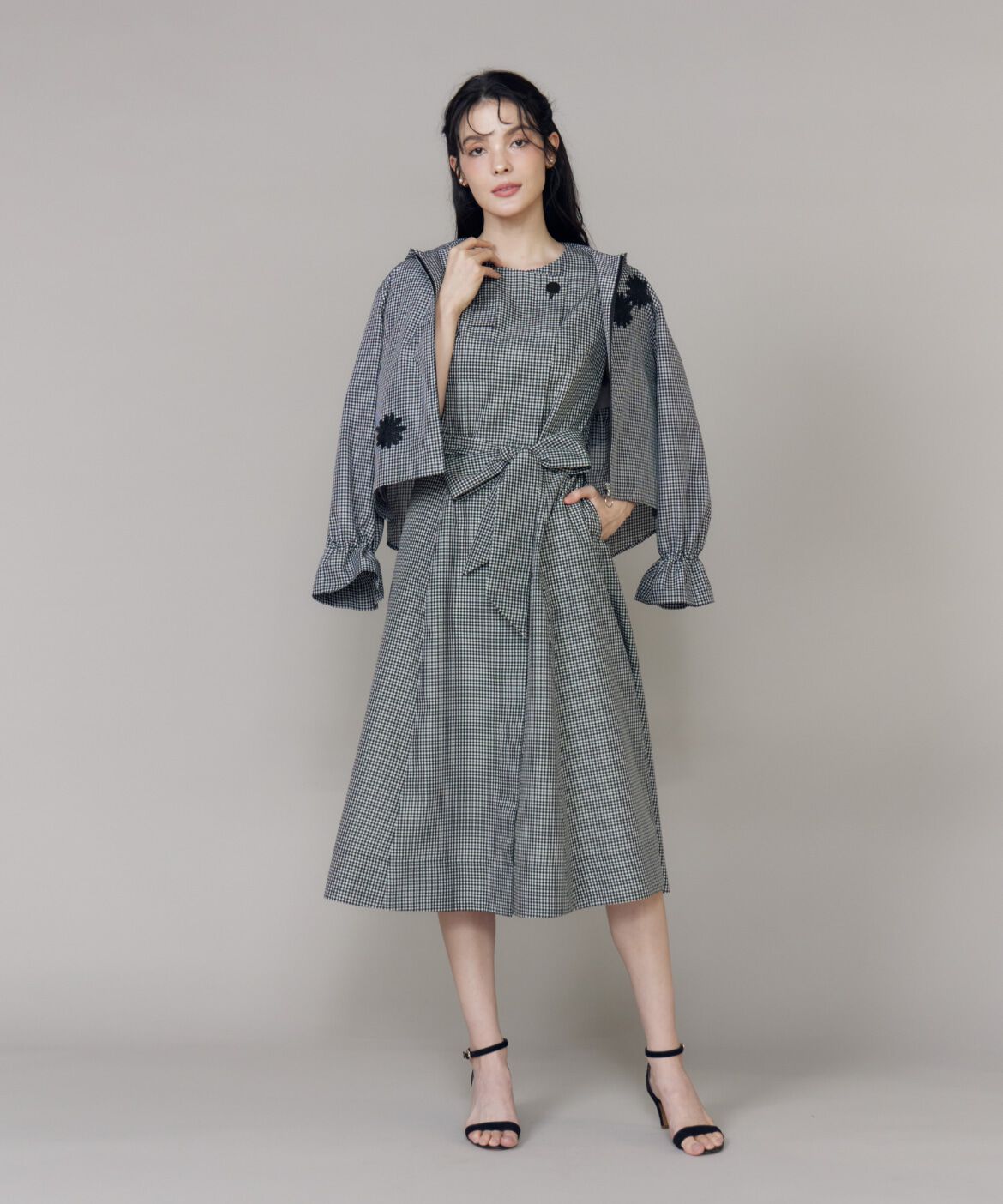 Maglie le cassetto「《M Maglie le cassetto》フラワーモチーフレースブルゾン」|その他|