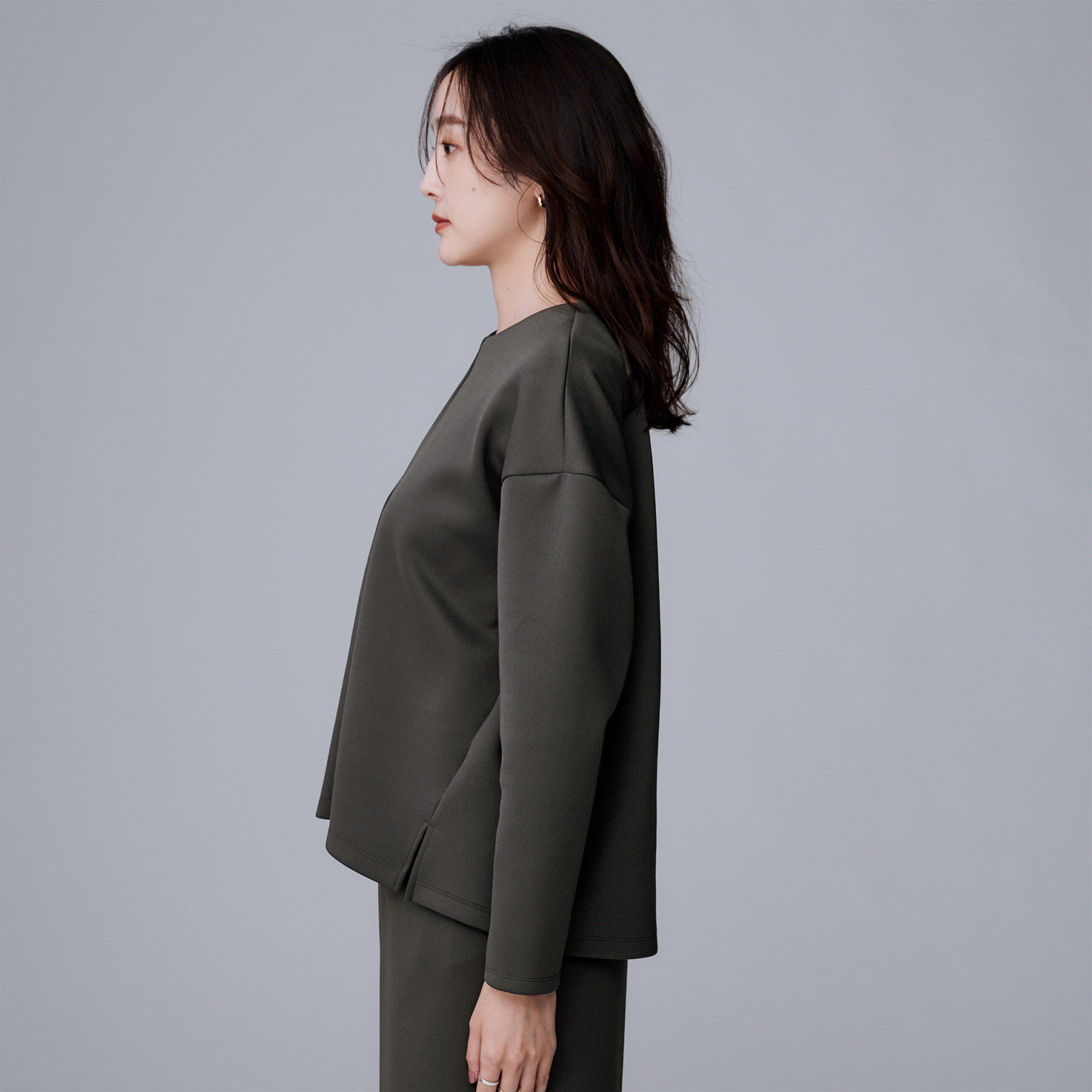 UNTITLED「【セットアップ可/洗える】ダンボールジャージ プルオーバー」|Tシャツ・カットソー|