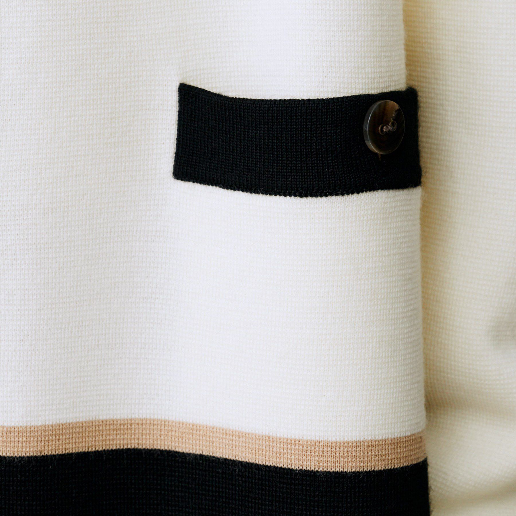 UNTITLED「【アンサンブル可/ジャケット風】ウールミラノリブカーディガン」|カーディガン|