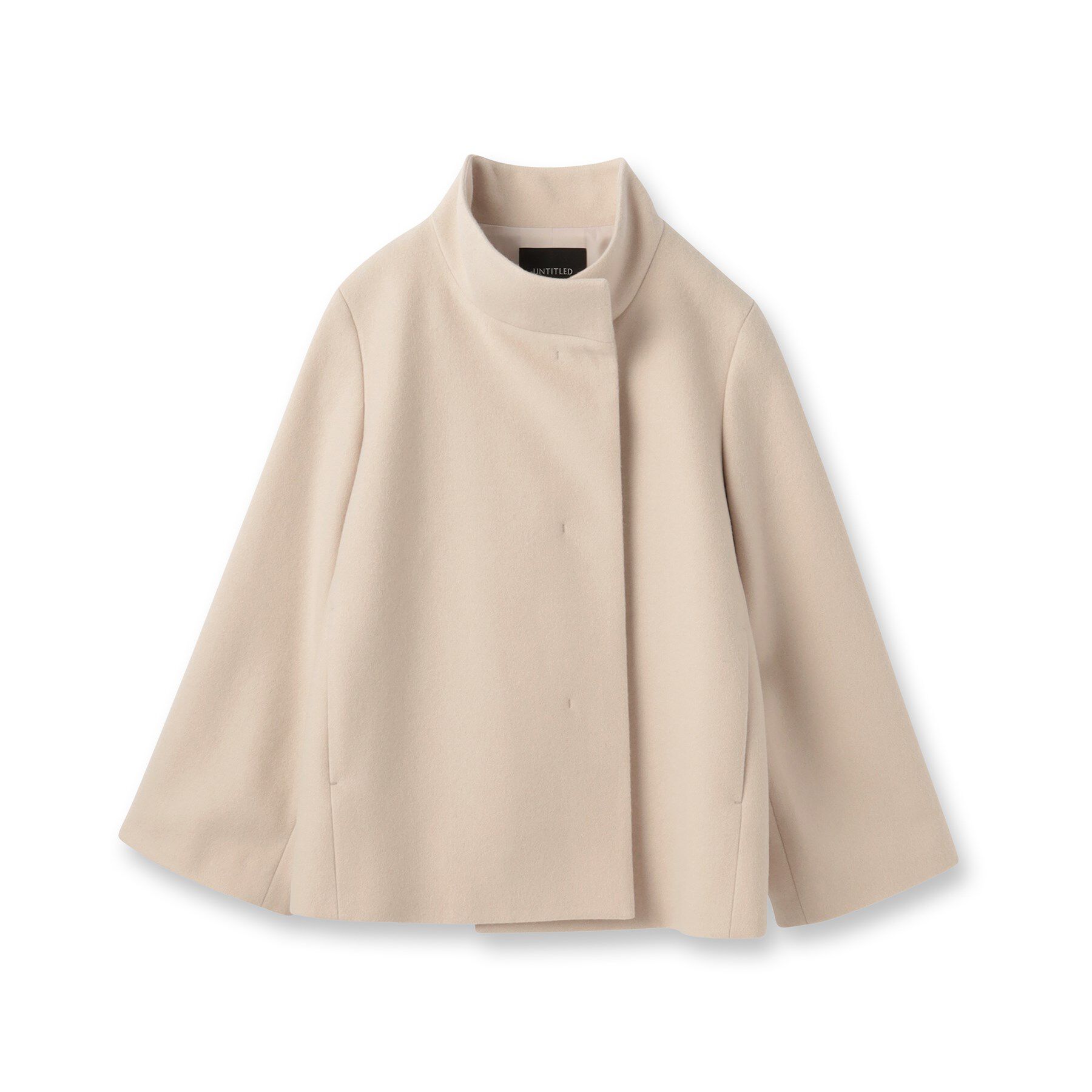 UNTITLED「【着回しが効く／オンオフアウター】ウールショートコート」|その他|