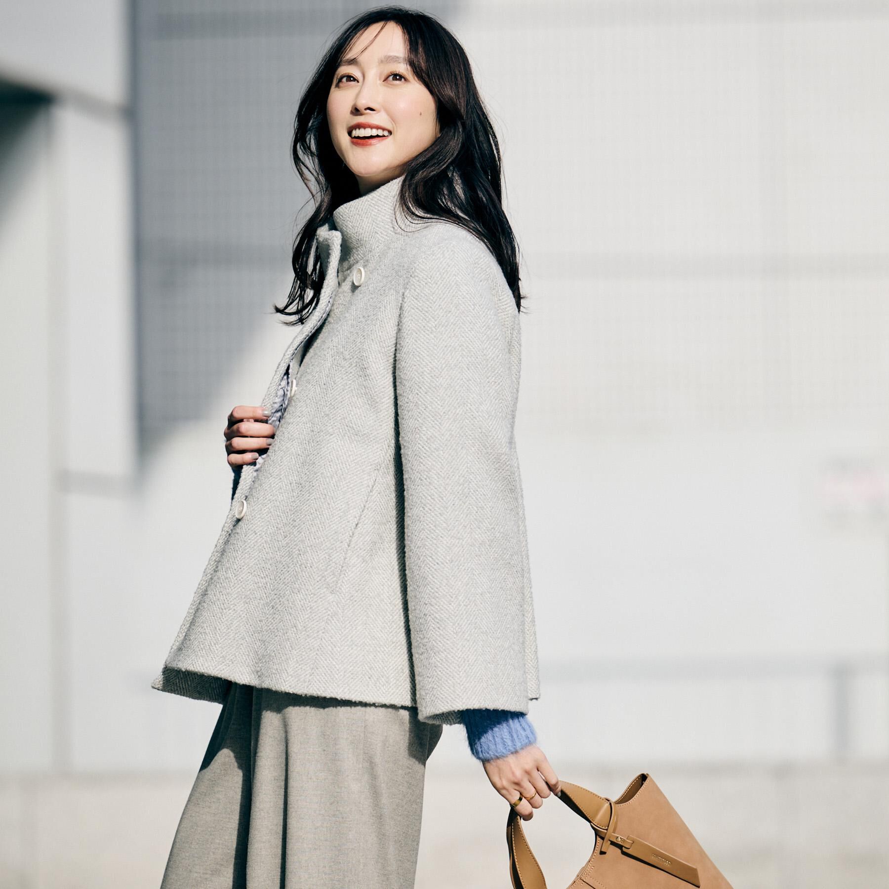 UNTITLED「【エレガント／ミディアウター】ミックスヘリンボンコート」|その他|