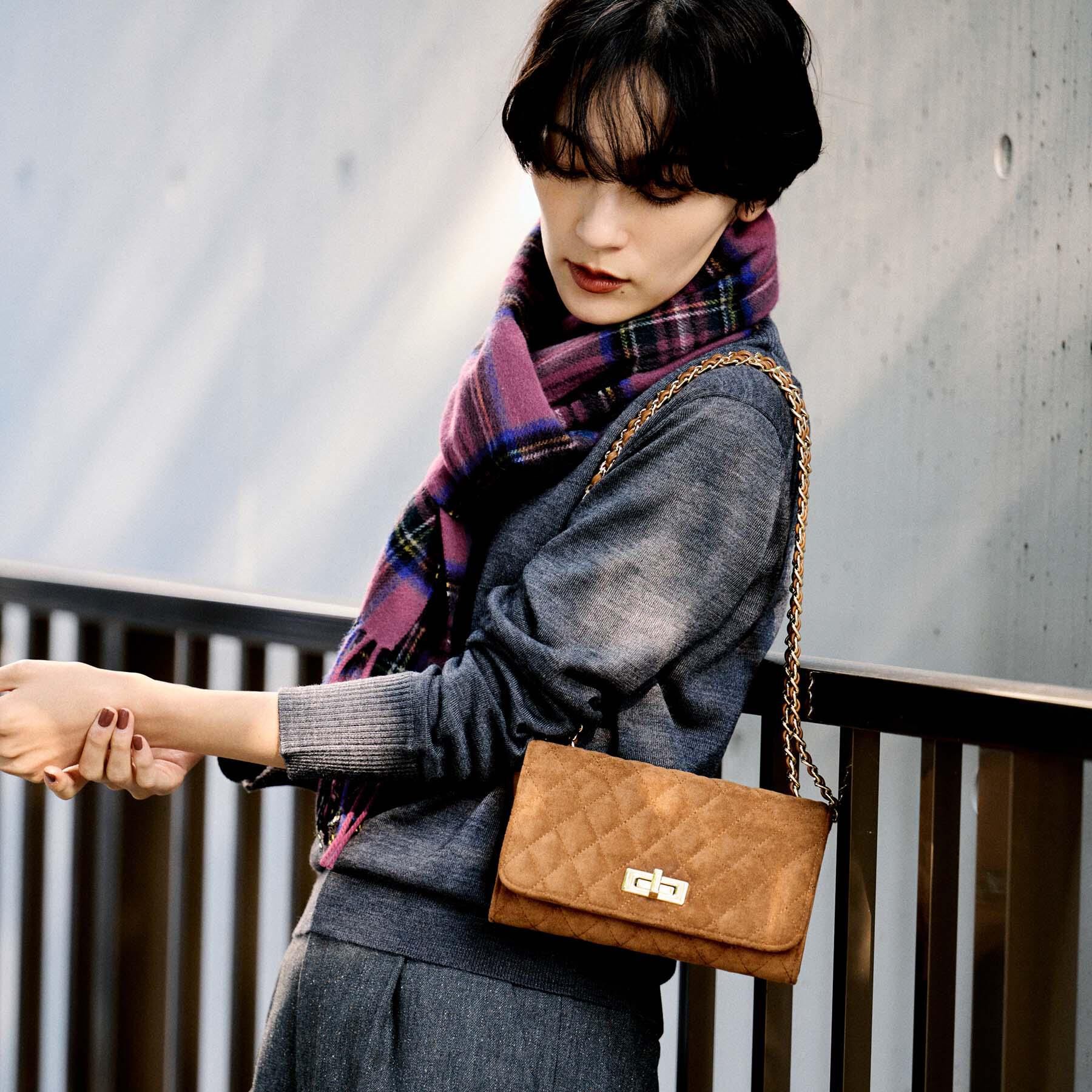 UNTITLED「キルティングチェーンショルダー」|ショルダー・メッセンジャー|