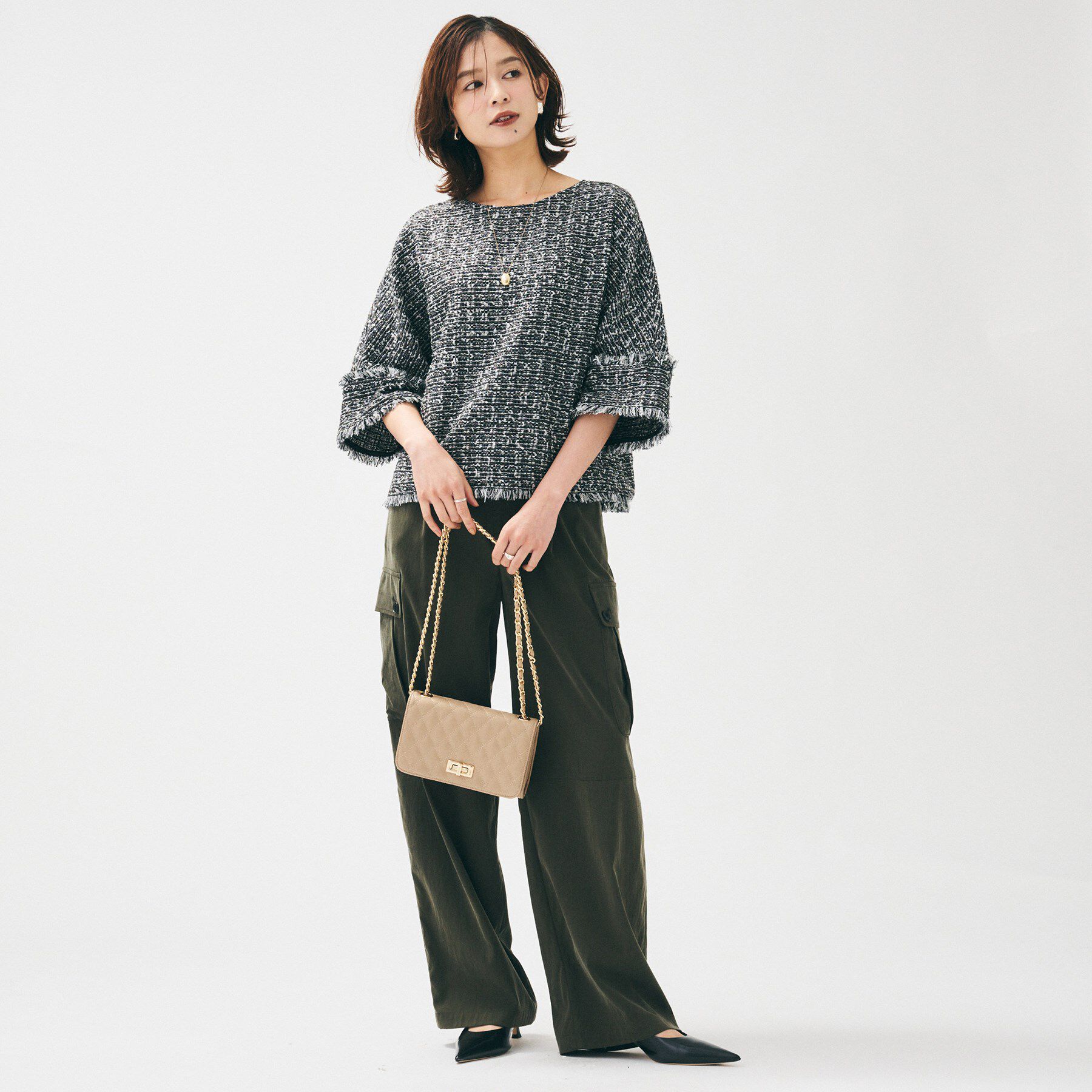 UNTITLED「キルティングチェーンショルダー」|ショルダー・メッセンジャー|