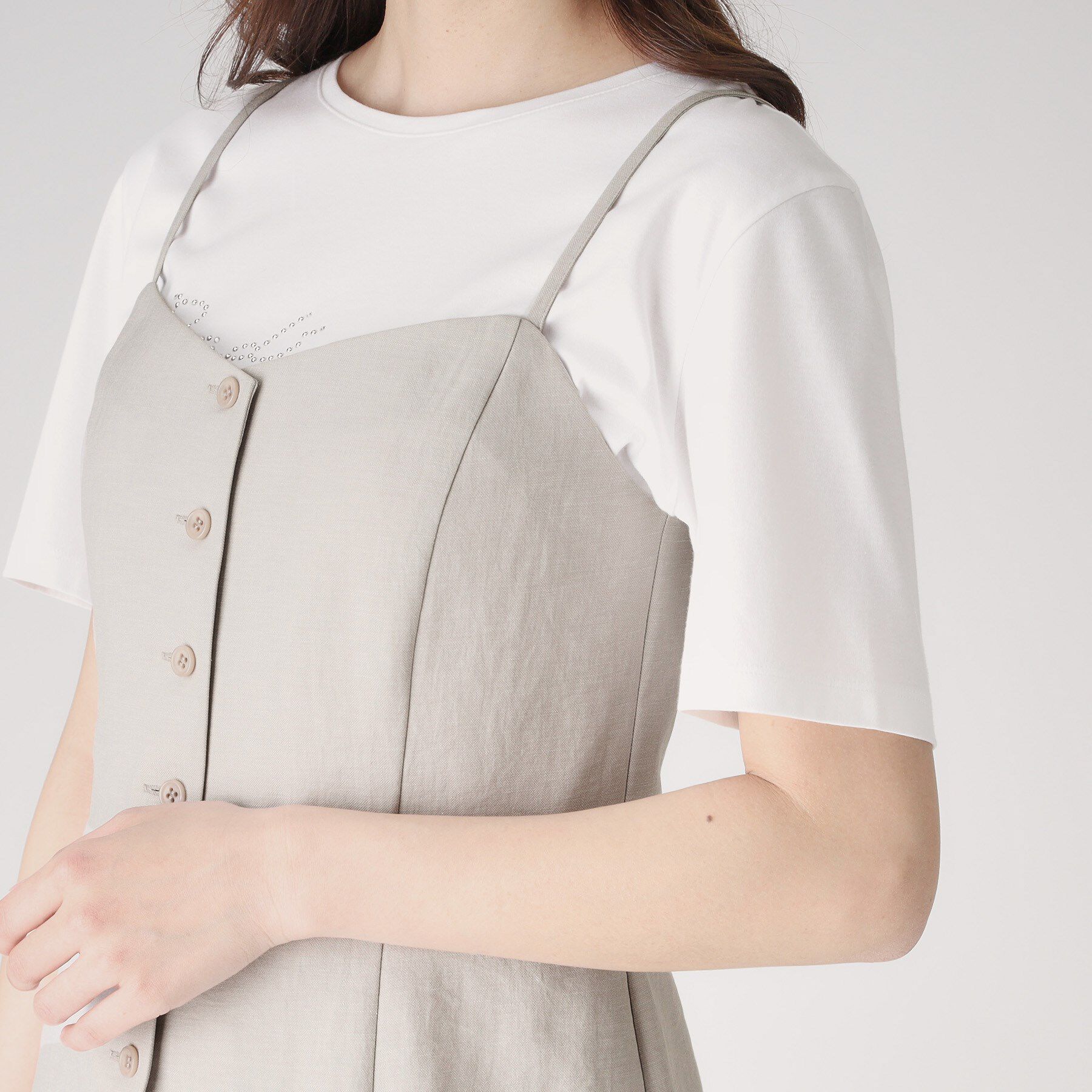 COUP DE CHANCE「【洗える／日本製】ビスチェ」|キャミソール|