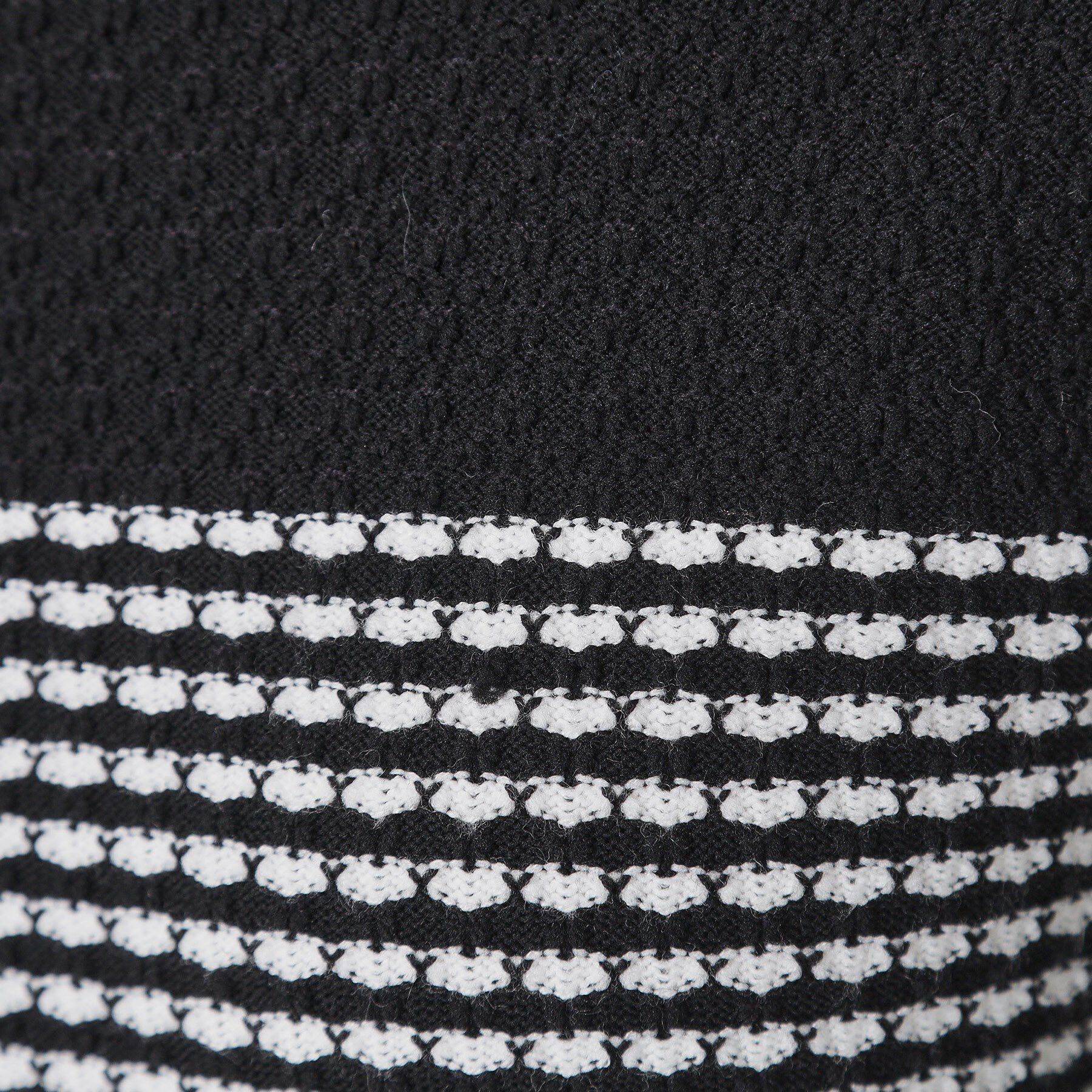 COUP DE CHANCE「【手洗い可】配色デザインニットワンピース」|ワンピース|