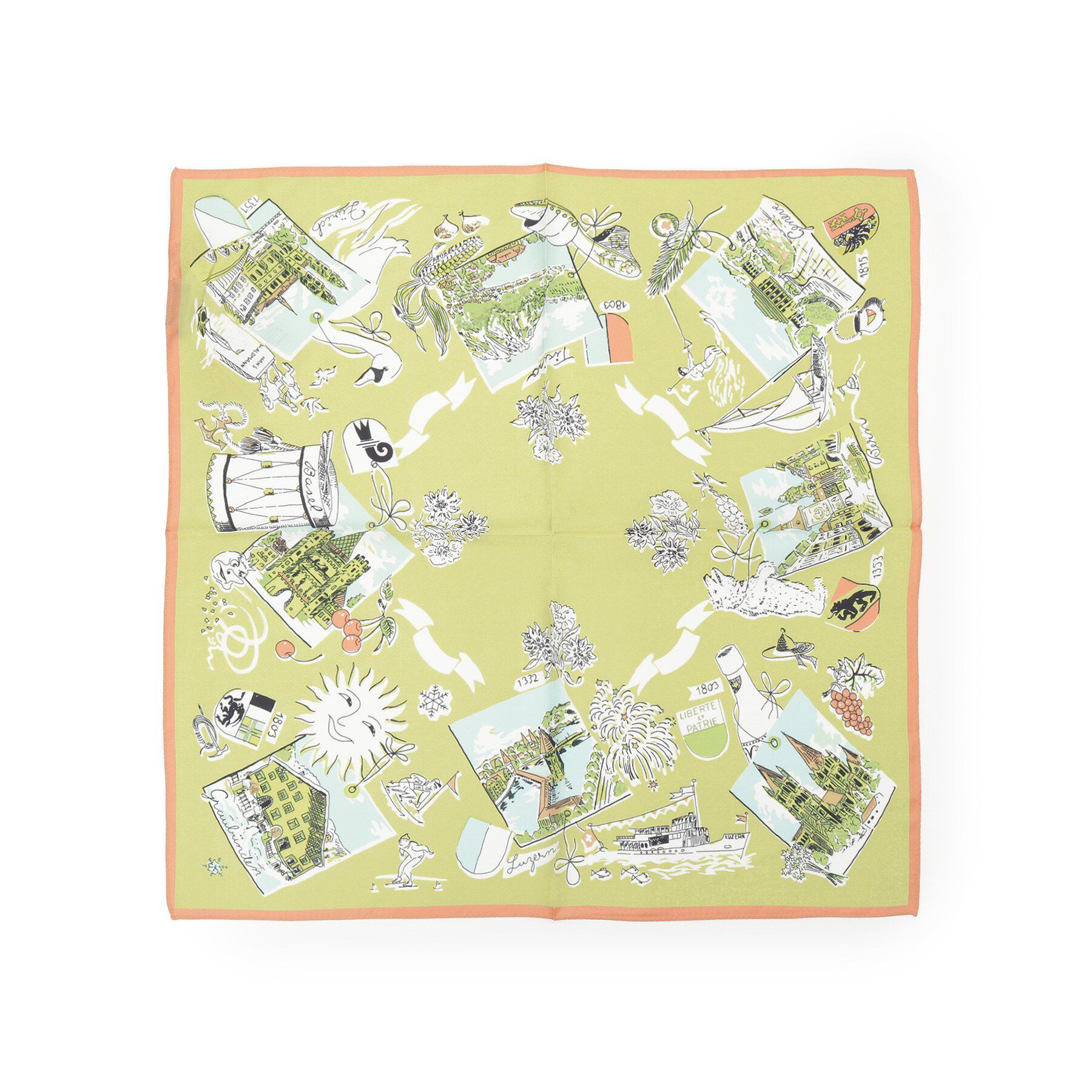 COUP DE CHANCE「ホリデースカーフ／日本製／コンパクトで使いやすい大きさ」|バンダナ・スカーフ|