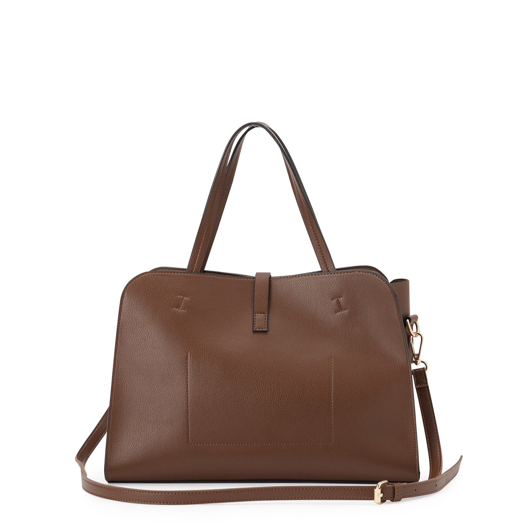 Reflect「【A4ファイル・PC収納可◎】合皮ボストンバッグ」|ボストンバッグ|