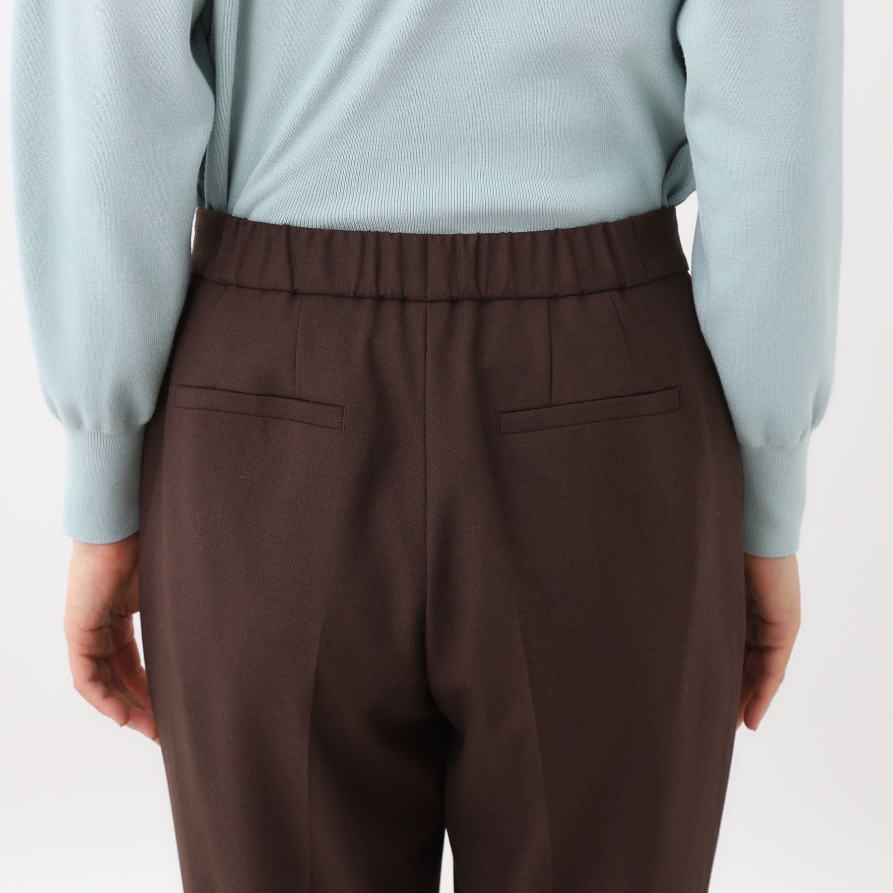 Reflect「【腰周りすっきり◎】センタープレス入りテーパードパンツ」|その他|