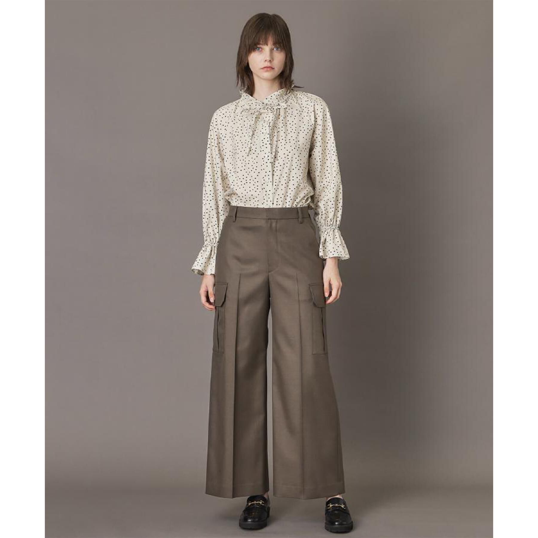 DRESSTERIOR「ラスターツイルワイドカーゴパンツ」|その他|