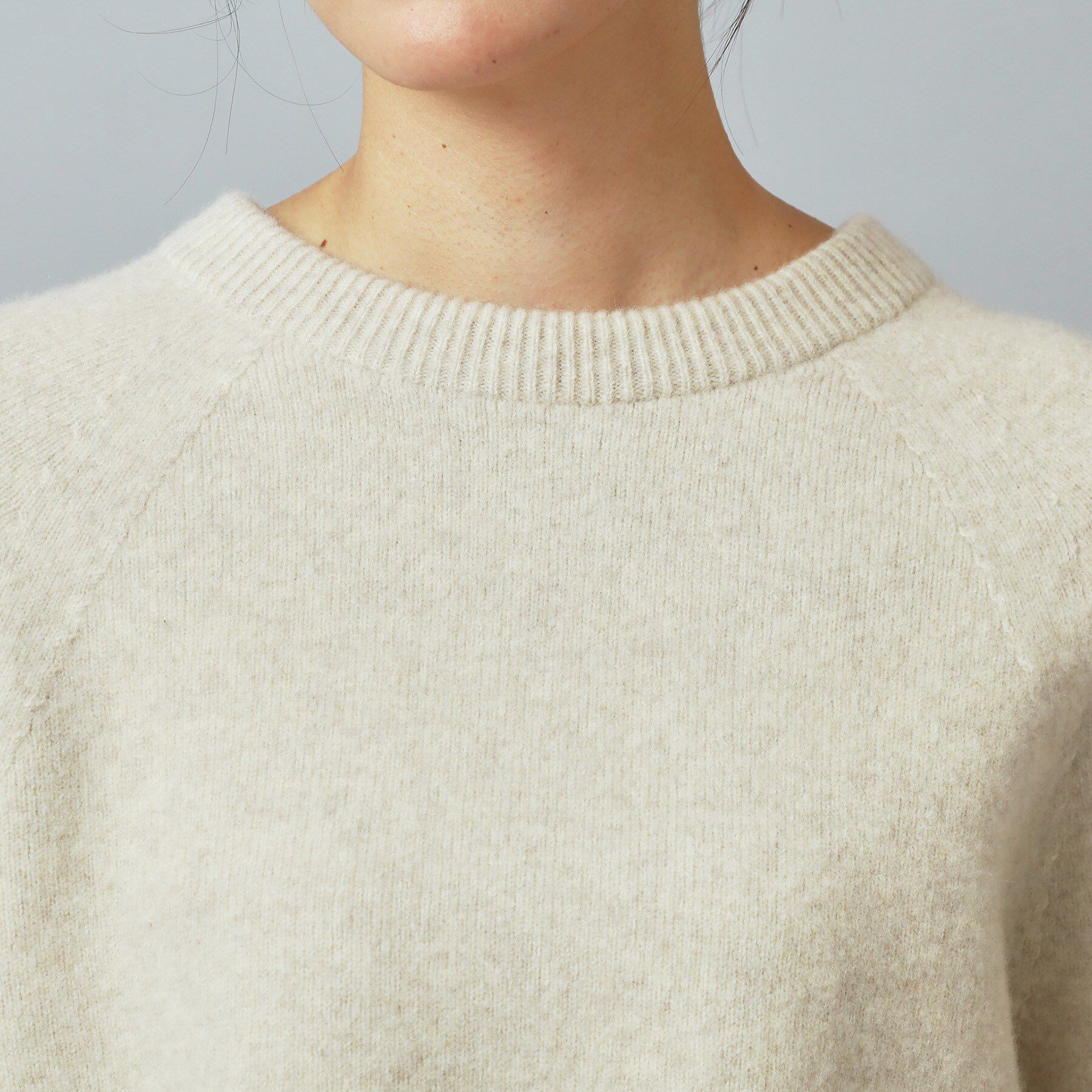 DRESSTERIOR「【otonaMUSE 11月号掲載】カシミヤブレンドクルーネックニット」|ニット・セーター|