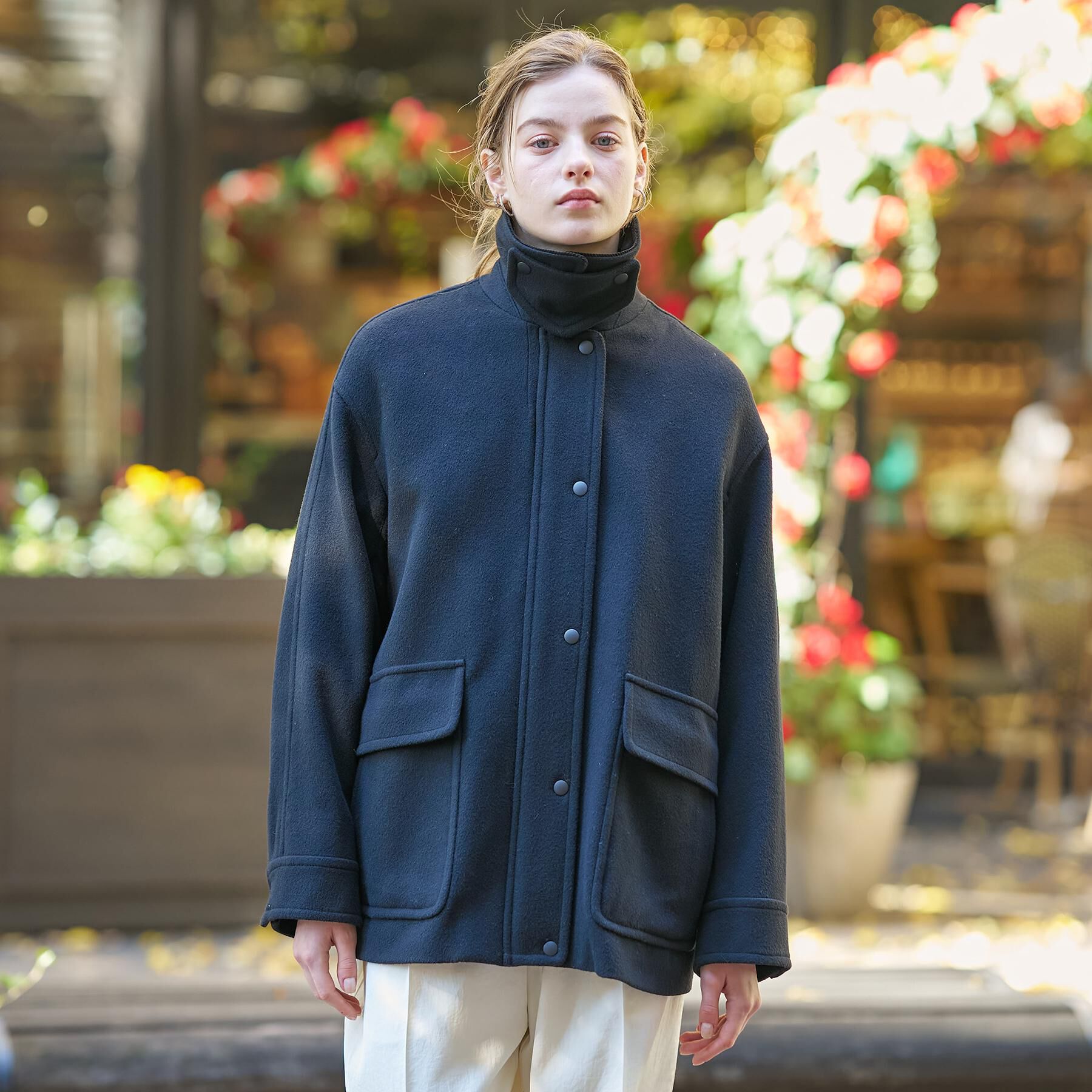 DRESSTERIOR「【CLASSY.12月号/otonaMUSE11月号掲載】ウールハンティングブルゾン」|ブルゾン・スタジャン|