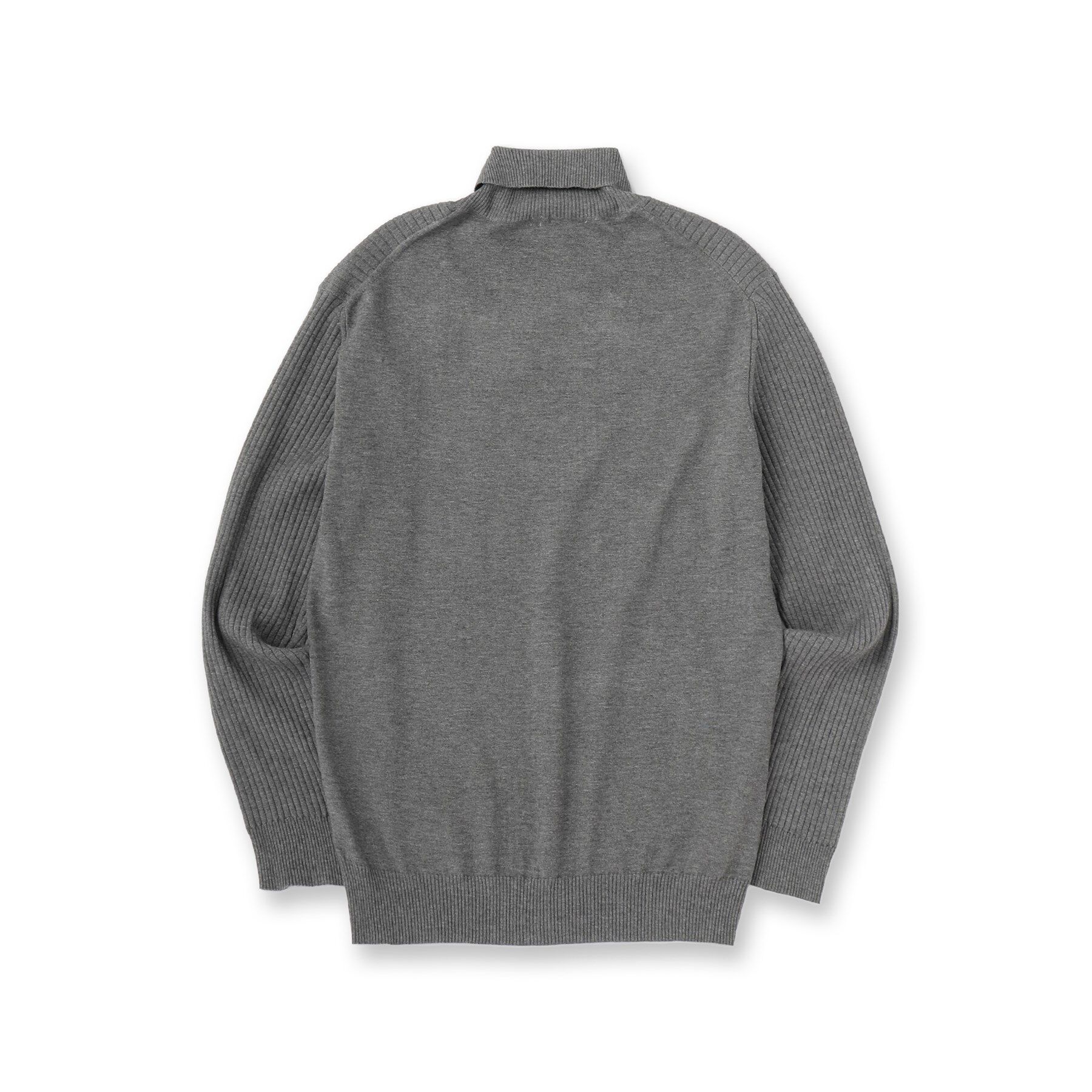 DRESSTERIOR「ワイドリブ タートルネックニット」|ニット・セーター|