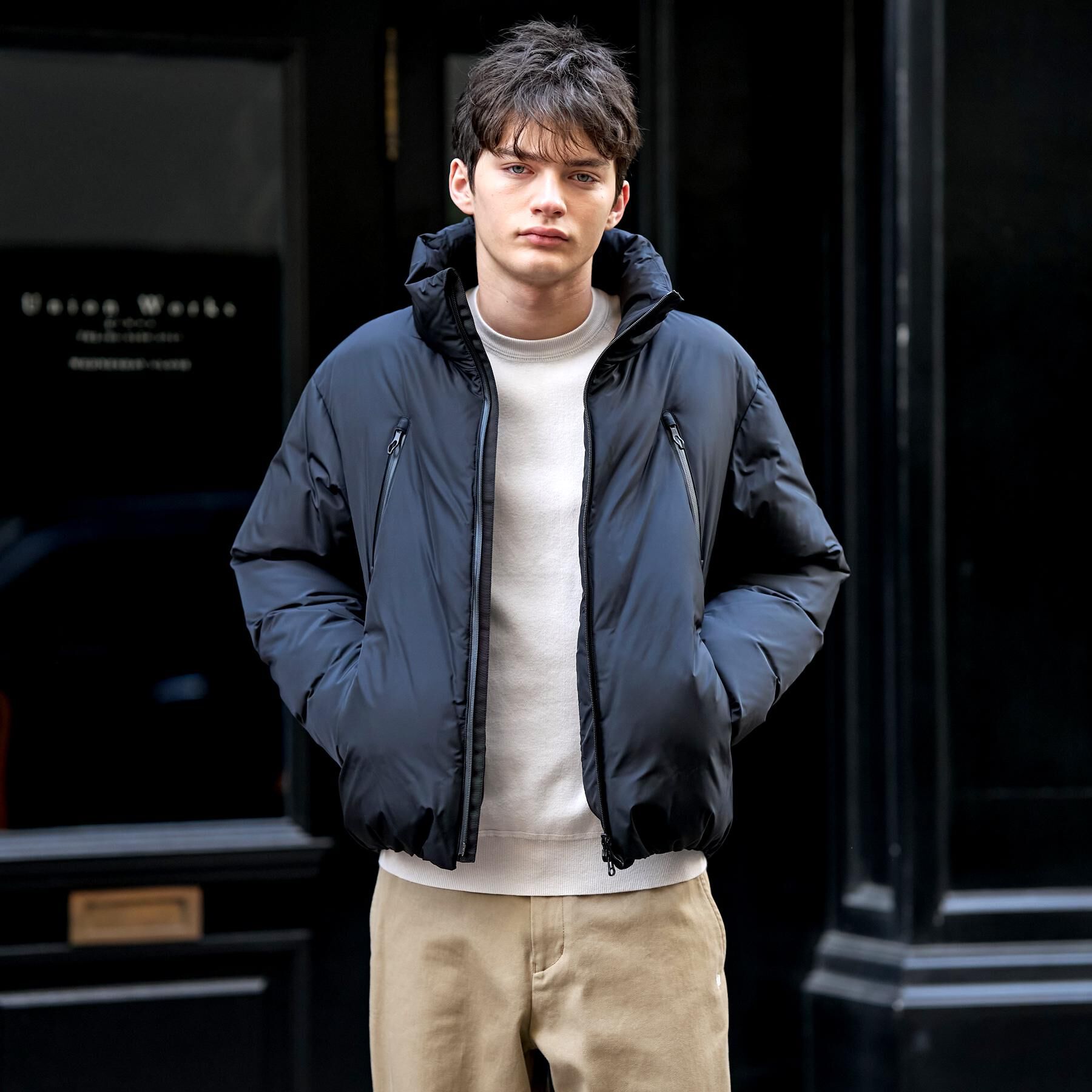 DRESSTERIOR「【700フィルパワー/高品質ダウン】ファンクショナル ハイネックダウン」|ダウン|