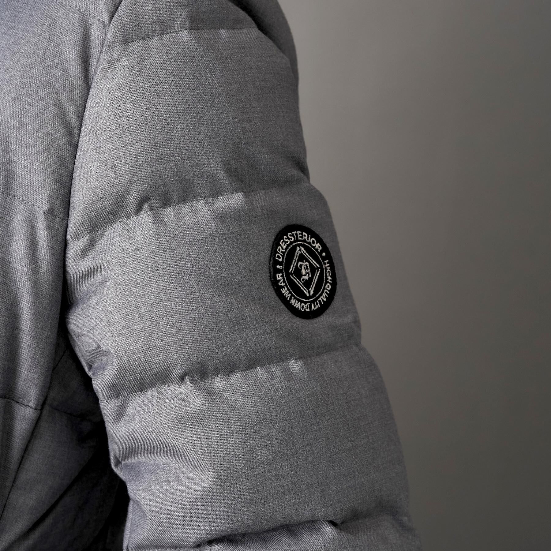 DRESSTERIOR「【CLASSY.12月号掲載/フード＆ファー取り外し可】ブルーFOXファー ホワイトグースダウン」|ダウン|