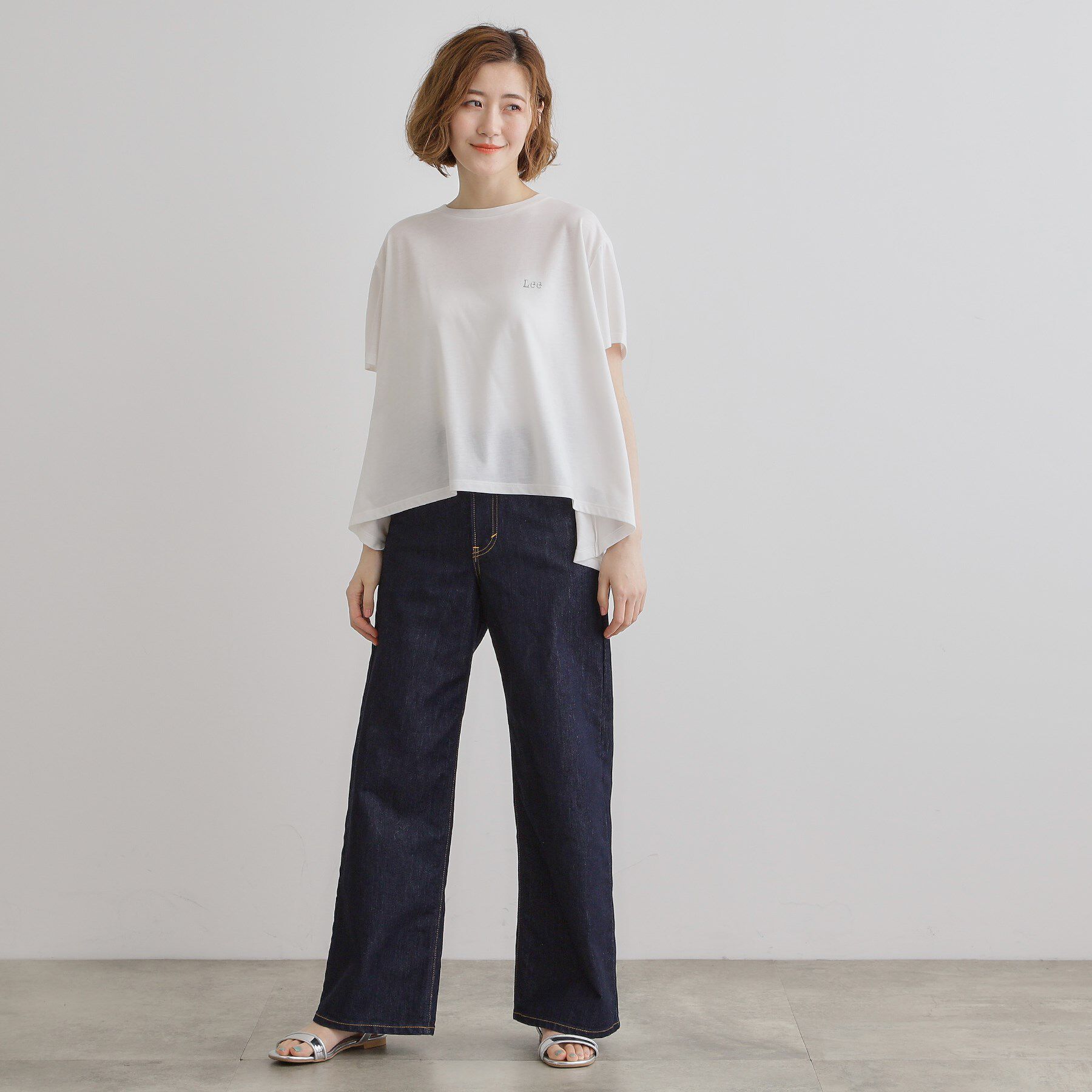 grove「【Lee&times;grove別注】HALF SLEEVE FLARE T-SHIRTS」|Tシャツ・カットソー|