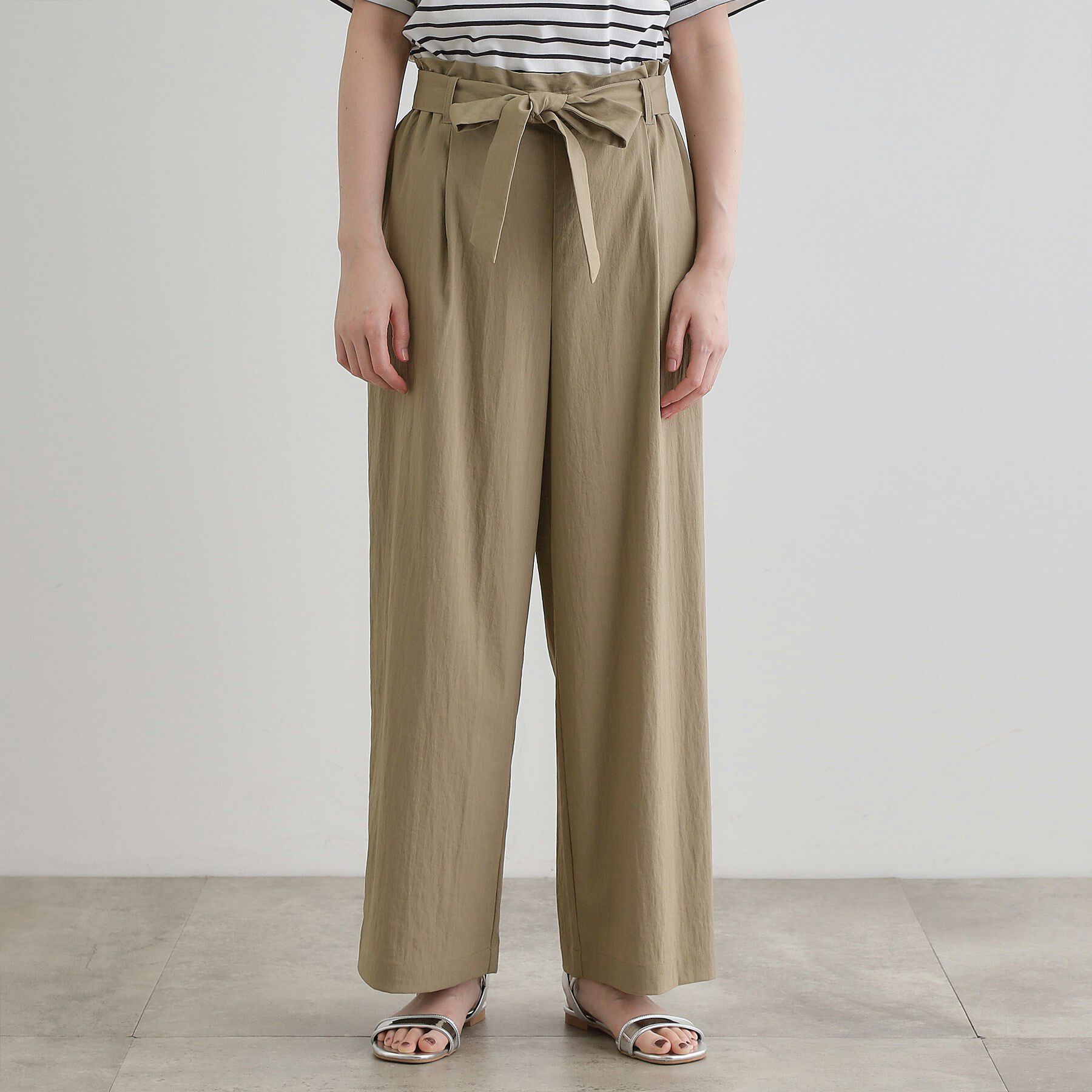 grove「【晴れの日も雨の日も】撥水イージーワイドパンツ」|その他|