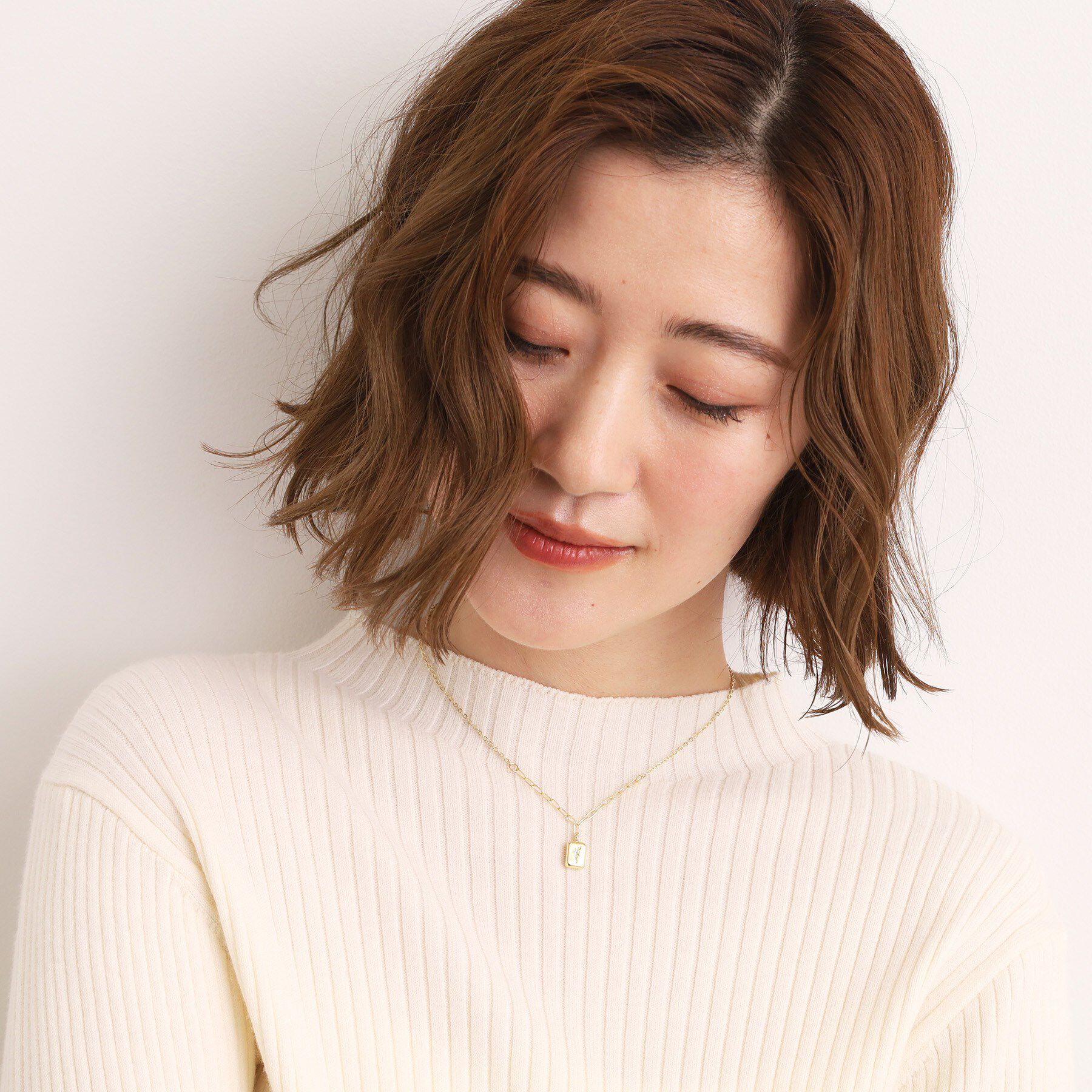 grove「メタルメダリオンショートネックレス」|ネックレス|