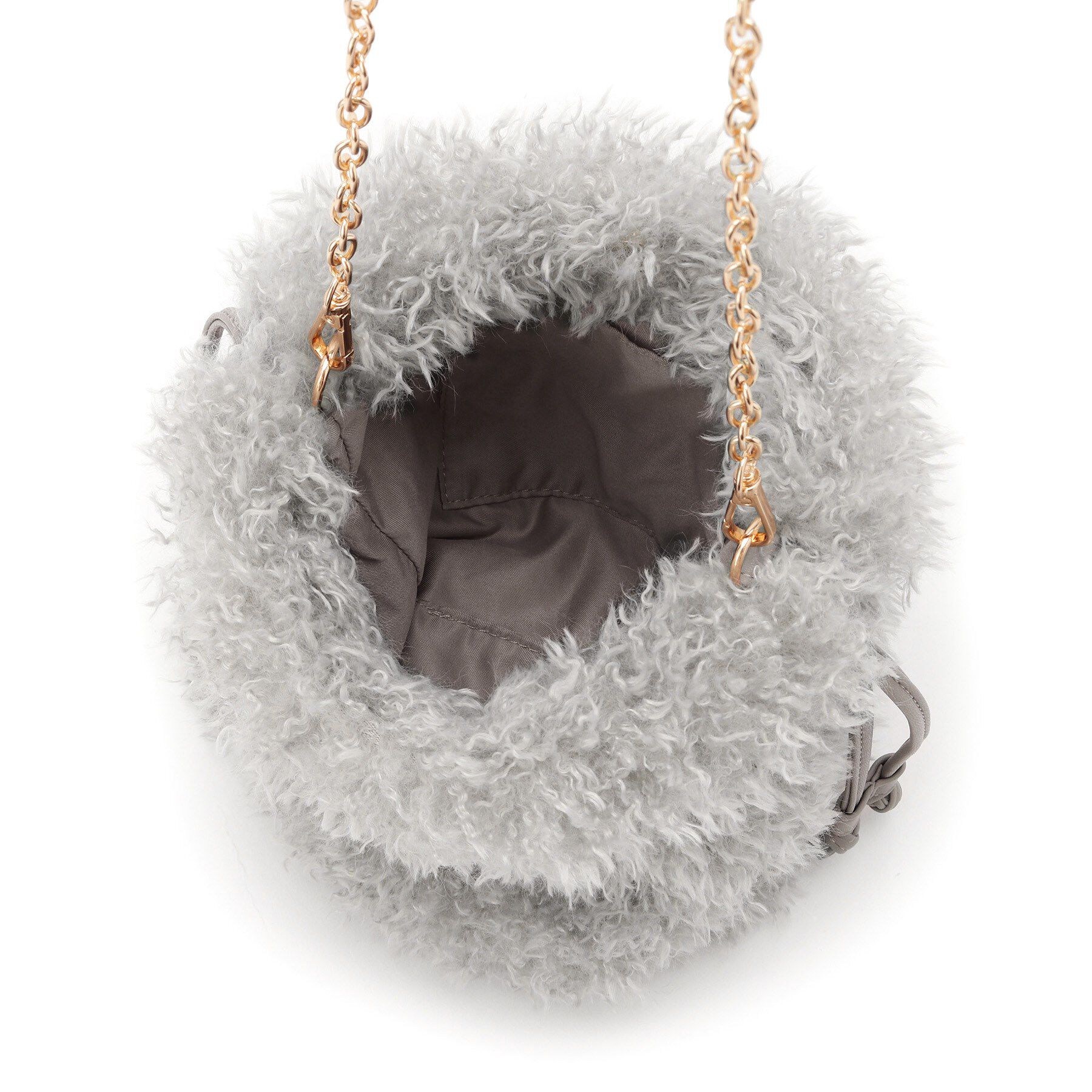 grove「プードル巾着チェーンショルダー」|ショルダー・メッセンジャー|