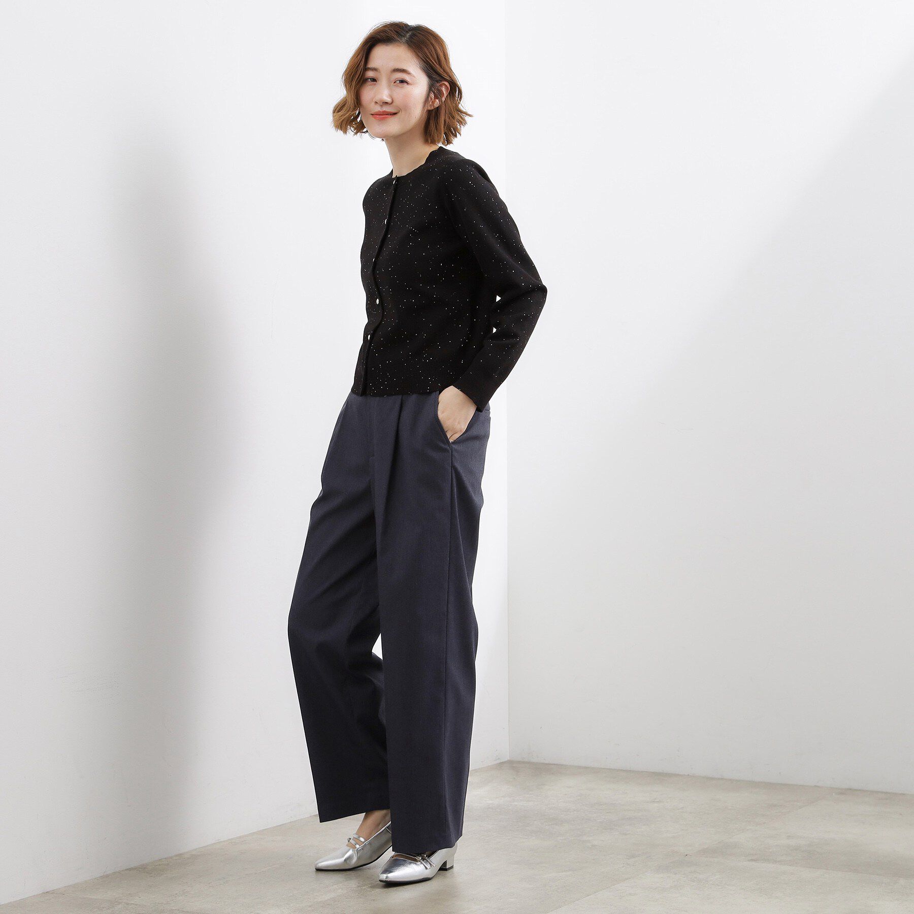 grove「きれい見えと快適さを両立する　春夏対応ワイドパンツ」|その他|