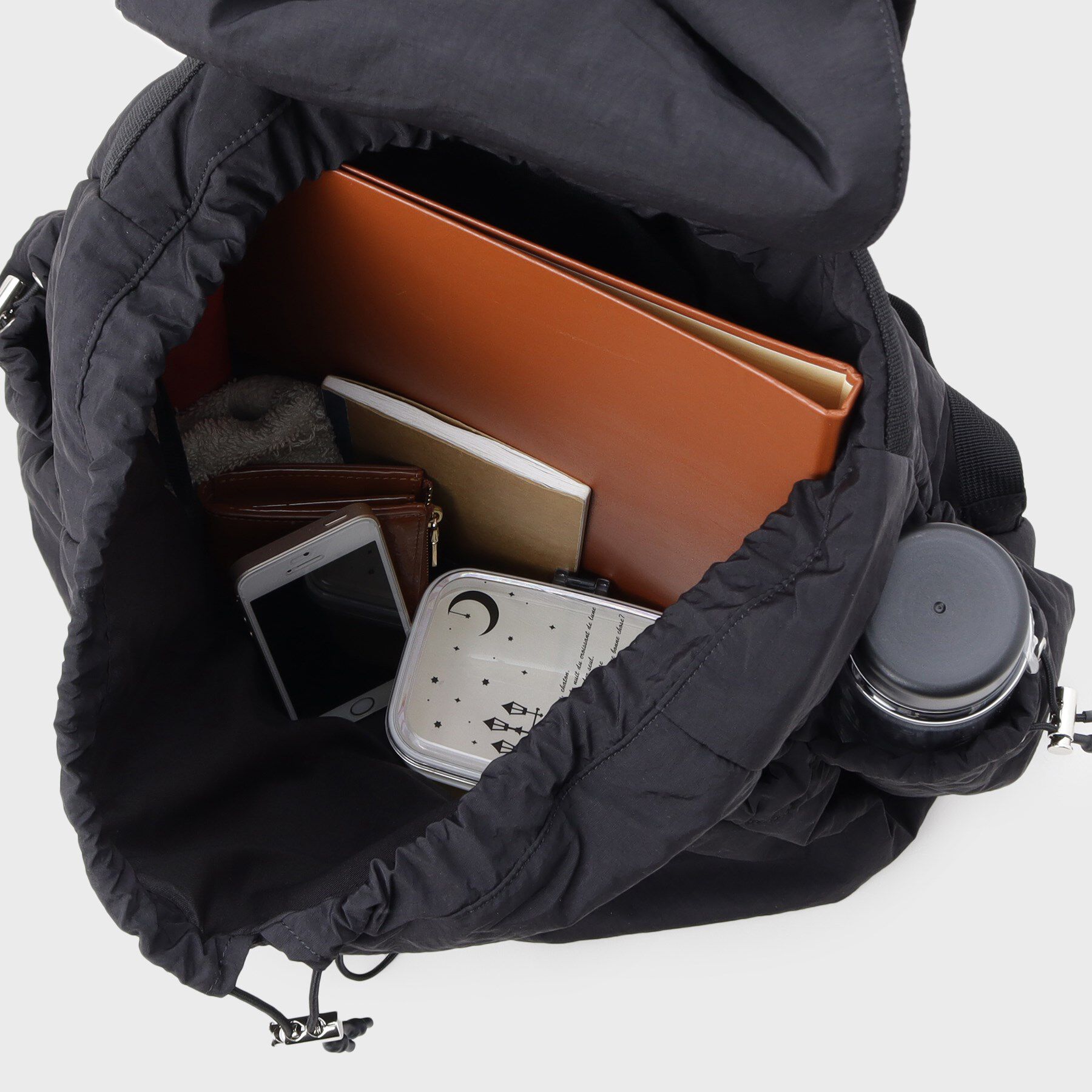 INDIVI「【超軽量】ギャザーリングリュック」|リュック|