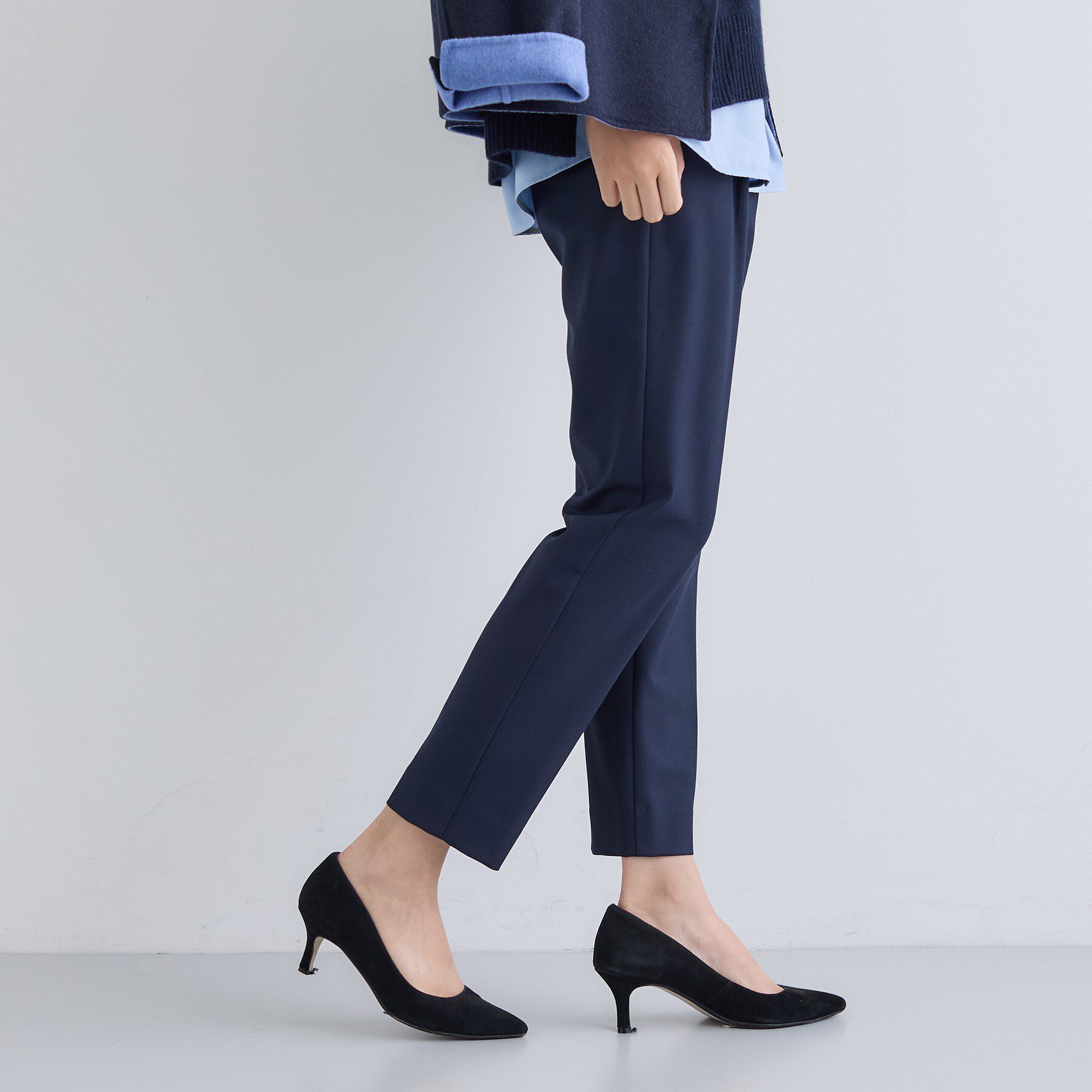 INDIVI「【洗える／裏起毛】ストレッチウォームパンツ」|その他|