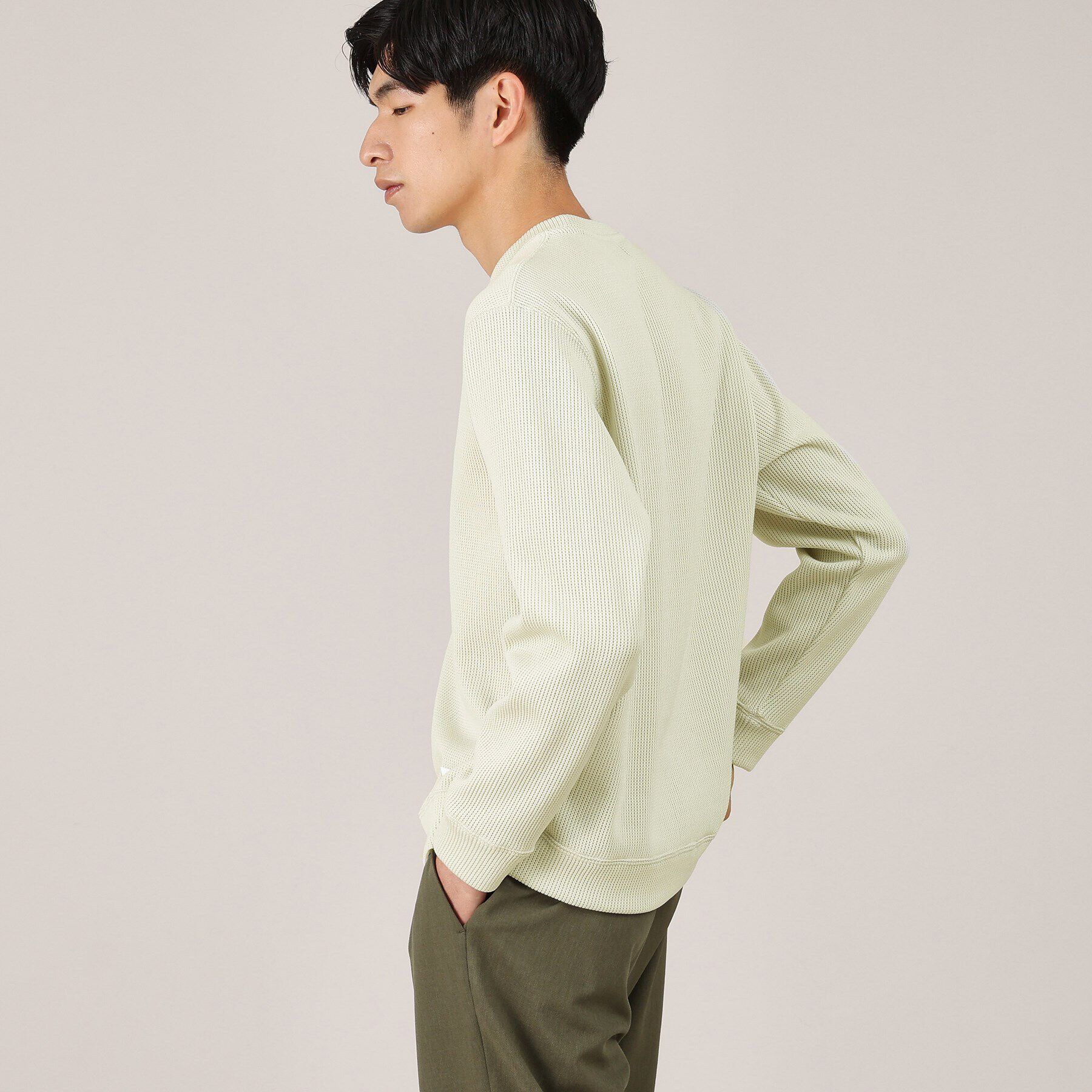 TAKEO KIKUCHI「【Made in JAPAN】ニットライク プルオーバー カットソー」|Tシャツ・カットソー|