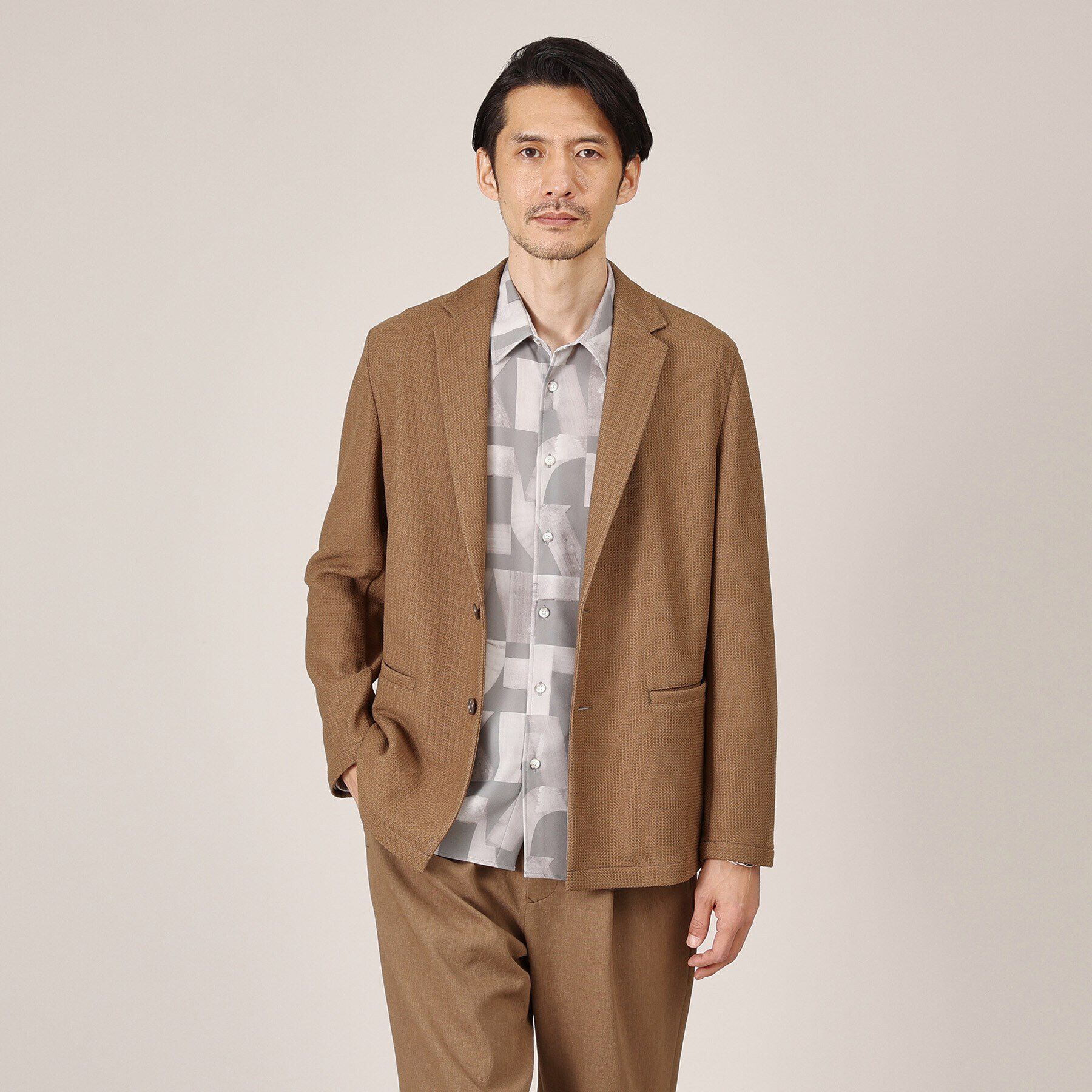 TAKEO KIKUCHI「【軽羽織】尾州ラッセル ジャケット」|テーラードジャケット|
