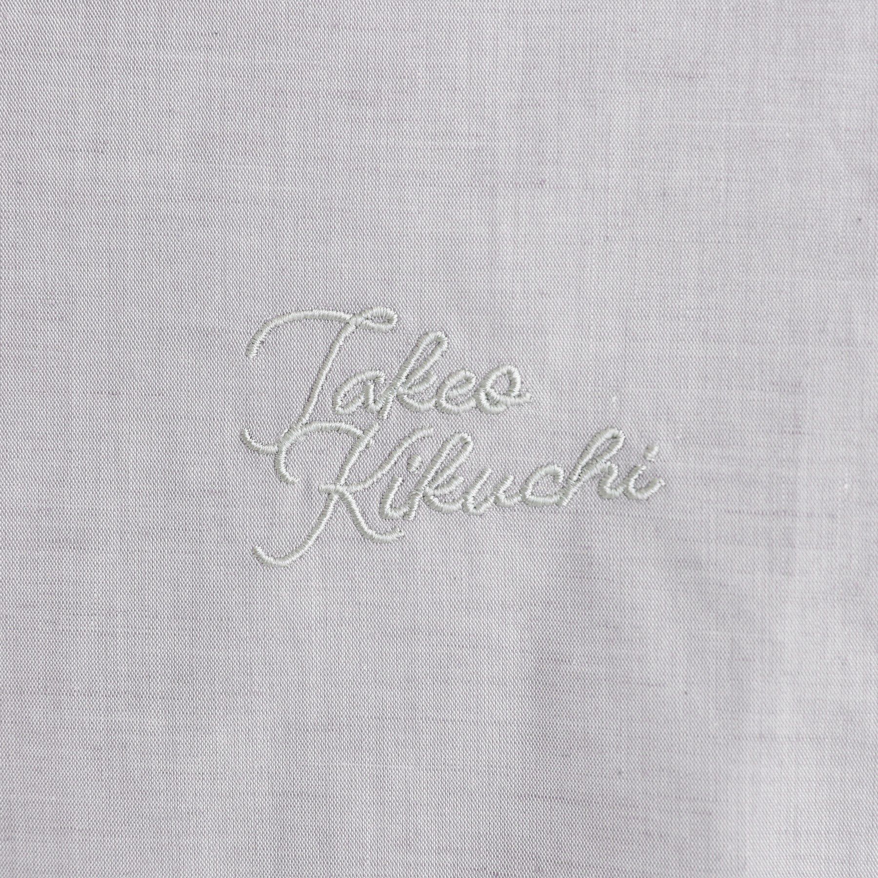 TAKEO KIKUCHI「【LIMITED】ワンポイントロゴ刺繍 綿麻半袖シャツ」|シャツ・ブラウス|